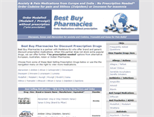 Tablet Screenshot of bestbuypharmacies.com